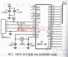 USB總線(xiàn)接口芯片CH371及其在集成電路設(shè)計(jì)中的應(yīng)用
